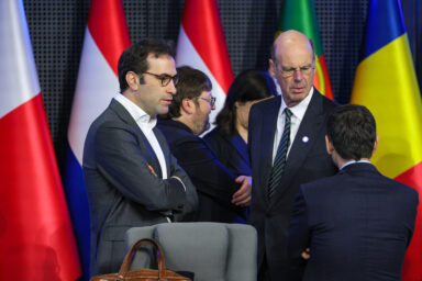 Warsaw, Poland, 11 April 2025. Eurogroup meeting at the Polish Army Museum in Warsaw