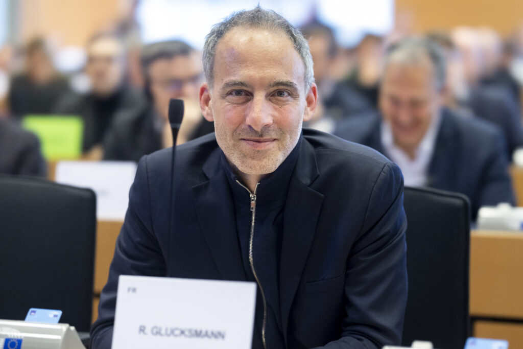 MEP Raphaël Glucksmann (S&D/FR), SEDE's EDIP co-rapporteur, at a joint ITRE/SEDE meeting