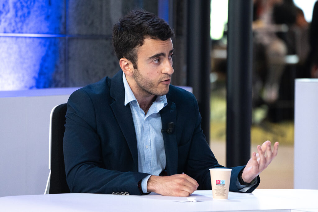 EU Perspectives podcast recording with MEP Jan FARSKÝ, Juan Mejino-López, Burkard Schmitt