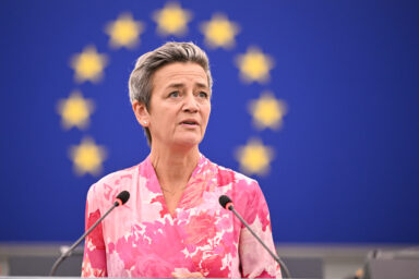 former EC VP Margrethe Vestager