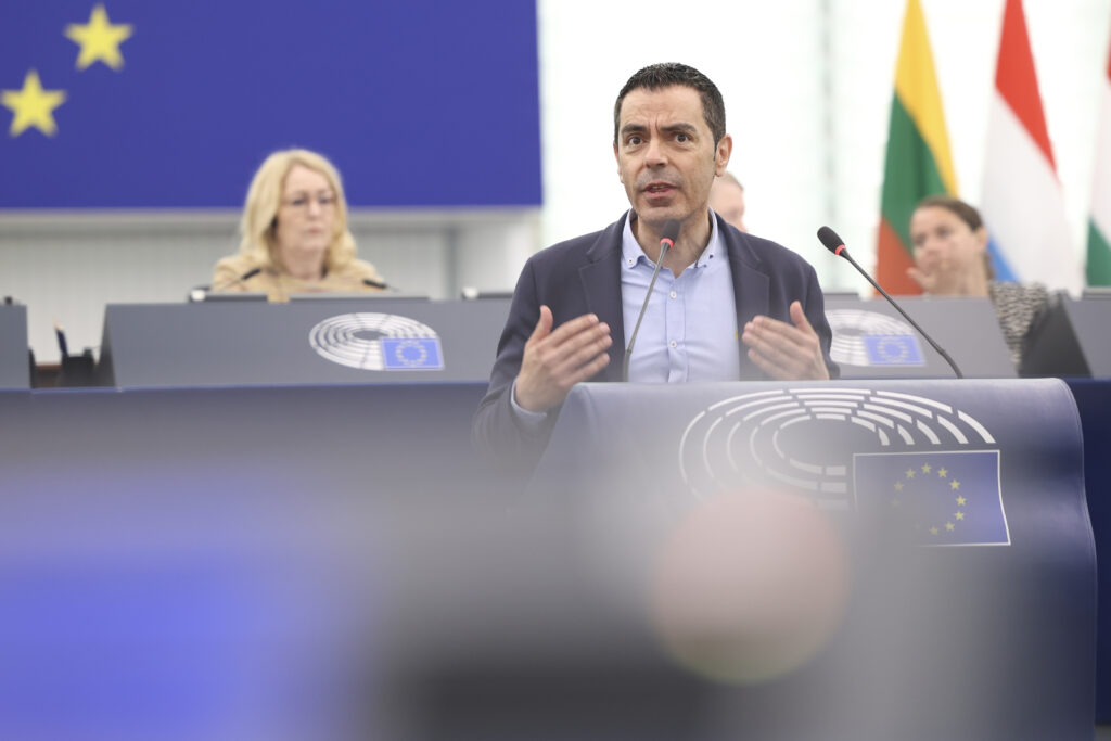 Spanish socialist politician MEP Marcos Ros Sempere