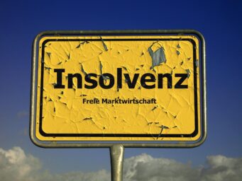 sign insolvency in German