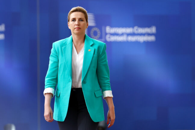 Danish PM Mette Frederiksen