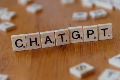 scrabble-generated sign ChatGPT