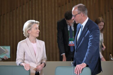 Friedrich Merz and Ursula von der Leyen