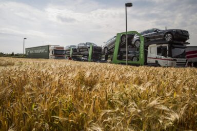 Zelené kamiony dostaly zelenou. Foto: Evropský parlament