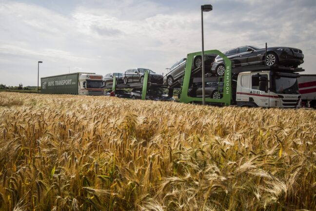 Zelené kamiony dostaly zelenou. Foto: Evropský parlament