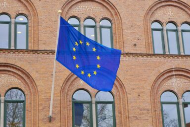 EU flag in Copenhagen