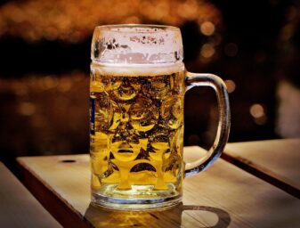 Nice glass mug of beer