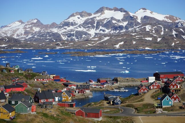 Greenland has few inhabitants, but great strategic importance