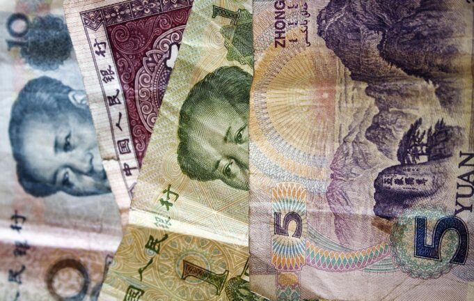 chinese banknotes