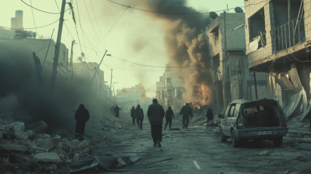 Destruction in Gaza
