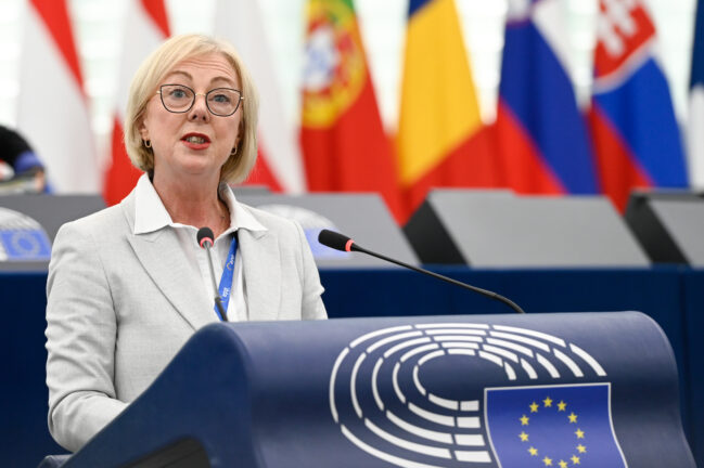 MEP Regina Doherty (EPP/IRL) on the EP Plenary session Taxation of large digital platforms in the light of international developments"