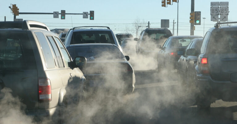 Emissions from the transport sector