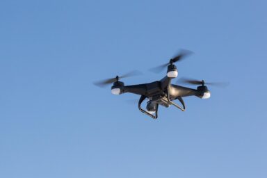 drone flying