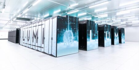 LUMI supercomputer. Image credits: Fade Creative