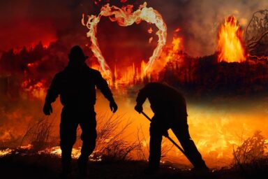 Not just flames. Wildfires in Spain triggered political arguments