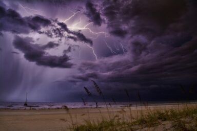 violet thunderstorm