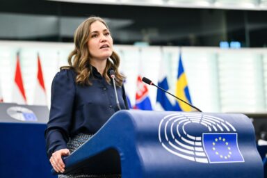 Marie Bjerre, Denmark's EU Minister