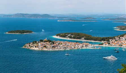 picturesque croatian coasr