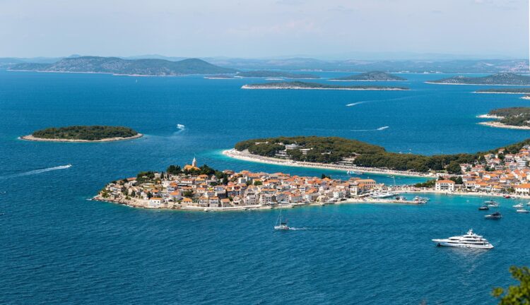 picturesque croatian coasr