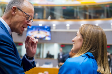 Friedrich Merz, Rberta Metsola
