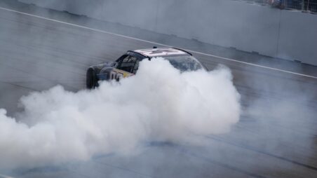 burnout car