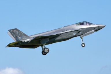 F-35 in flight