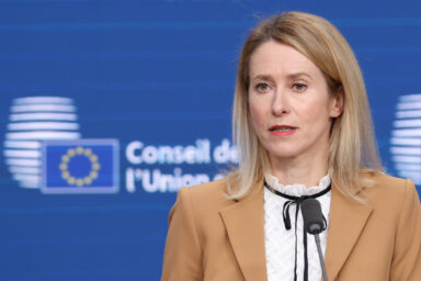 Kaja Kallas at Foreign Affairs Council (Defence)