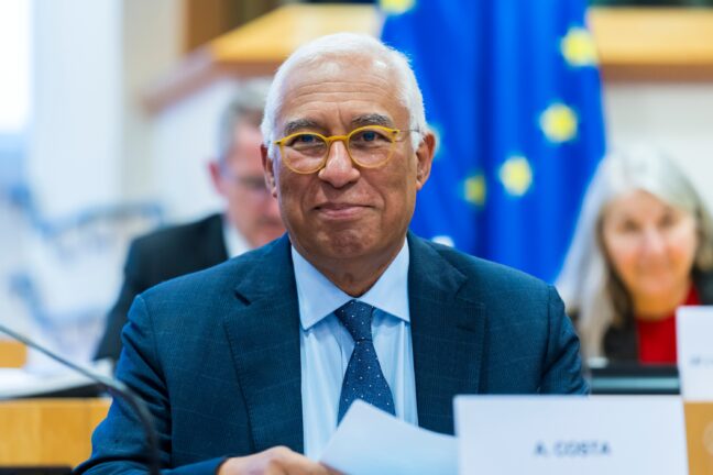 Conference of Presidents: Exchange of views with Antonio COSTA, President of the European Council