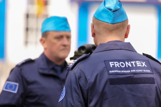 Frontex officials