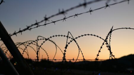 barbed wire