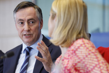 Exchange of views with Kaja Kallas, High Representative/Vice-President for Foreign Affairs and Security Policy with the member of AFET and his chairman MEP David McAllister (PPE/DEU).