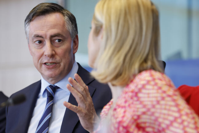 Exchange of views with Kaja Kallas, High Representative/Vice-President for Foreign Affairs and Security Policy with the member of AFET and his chairman MEP David McAllister (PPE/DEU).