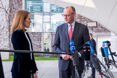 Official visit by Roberta METSOLA, EP President to Berlin (Germany) - Meeting with Friedrich MERZ, German Federal Chancellor