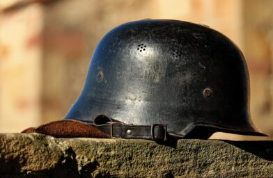 soldier's helmet