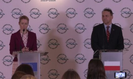 Kaja Kallas, Radek Sikorski