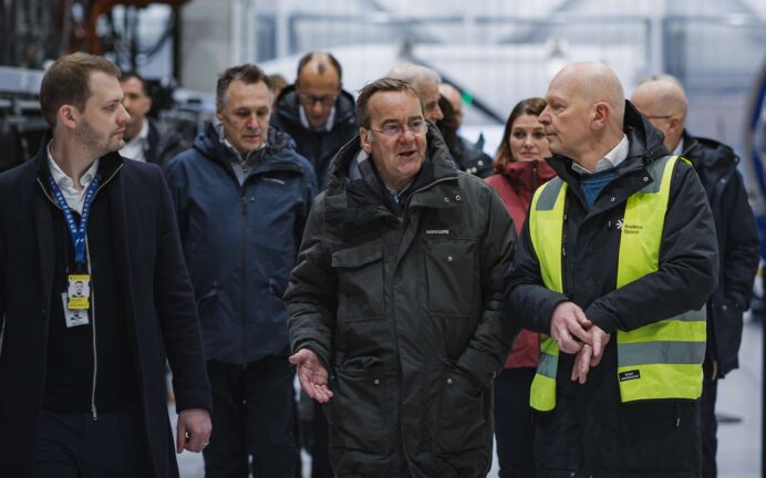 pistorius and merz in germany