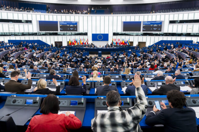 EP Plenary Session.- Voting session. Photo EP
