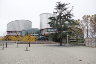 European Court of Human Rights building in Strasbourg