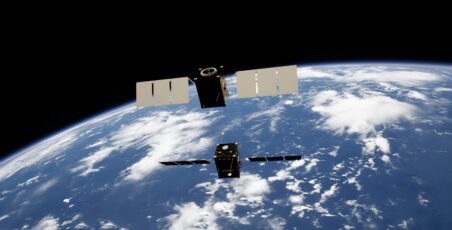 Satellite in Earth orbit