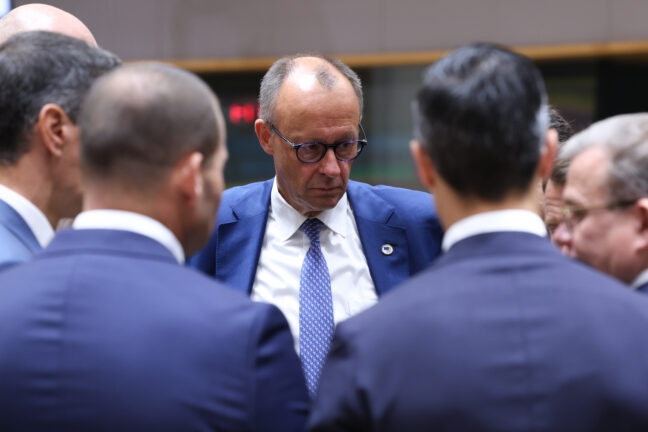 German Chancellor Friedrich Merz