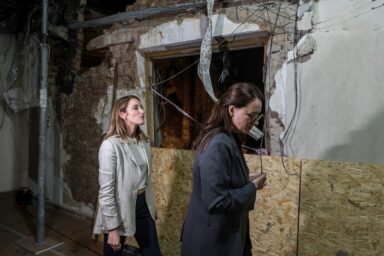 Yulia Svyrydenko, Roberta Metsola, Kyiv