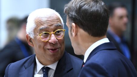 António Costa and Emmanuel Macron