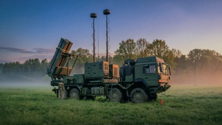 An IRIS-T air defence system