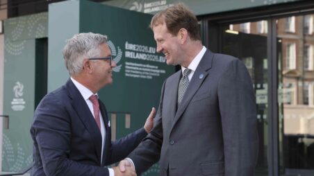 Magnus Brunner and Jim O’Callaghan