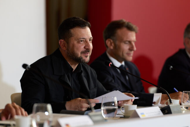 Zelenskyy, Macron