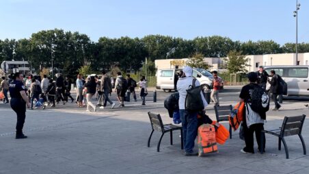Migrants in Calais