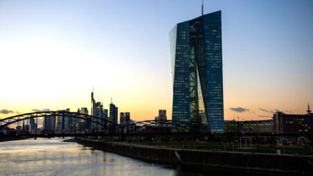 The European Central Bank headquarters in Frankfurt