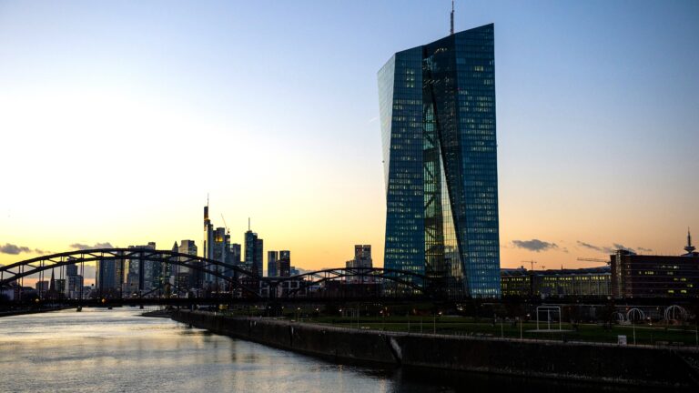 The European Central Bank headquarters in Frankfurt